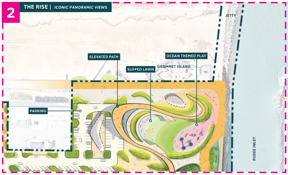 The Rise concept plan, Quadrant 2