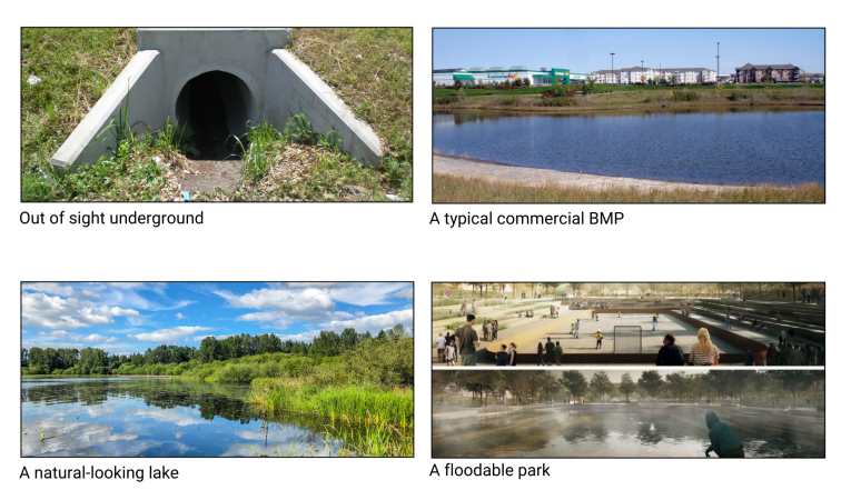 Storm water collection options